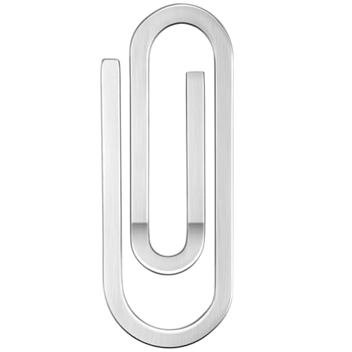 DEARMAMY Stabiler Geldscheinklammer Aus Edelstahl Geldbörse Kartenclip für Männer Einfach Zu Verwenden für Den Vatertag Muttertag von DEARMAMY