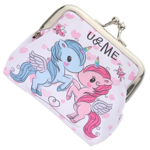 DEARMAMY Kleine Geldbörse Für Mädchen Einhorn-geldbörse Für Schlüssel Und Münzen von DEARMAMY