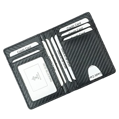 DEARMAMY Geldbörse mit RFID-Block portmonee Herren kreditkartenhalter Wallets herrenportemonnaies männliche Brieftaschen lässige Geldbörse Herrenmode Geldbörse Kreditnehmer für Männer Black von DEARMAMY