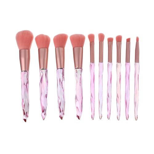 DEARMAMY Gesichtspuderpinsel Lidschattenpinsel Für Damen Kosmetik-foundation-pinsel Beauty-make-up-pinselset Kosmetik-tool Mit Kristallgriff Für Flüssige Foundation Concealer Lidschatten von DEARMAMY
