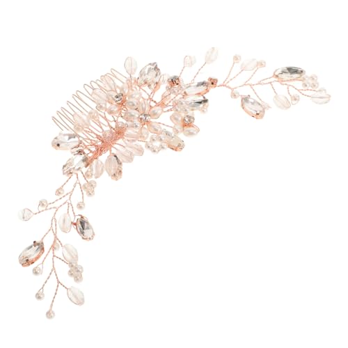 DEARMAMY Gesichtswaschstirnband Kleinkind Verbeugt Sich Funkeln Pin-curl-clips Bananenspangen Für Dickes Haar Clips Für Haarrollen Kopfband Mit Clips Tiaras Handtuch Rose Gold Strasssteine von DEARMAMY