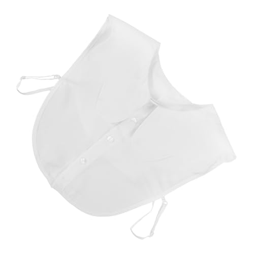 DEARMAMY Vielseitiges Sunes-top Für Damen Mit Abnehmbarem Chiffonkragen Und Künstlerischem Design Für Den Alltag Und Das Büro von DEARMAMY