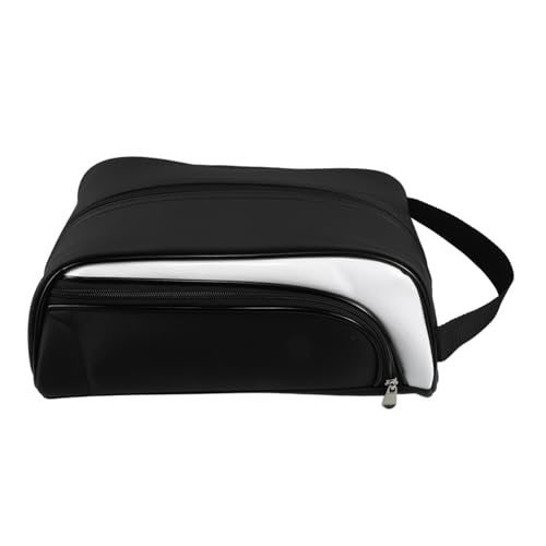 DEARMAMY Golf Schuhtasche Für Männer Und Frauen Staubdicht PU Schmutzabweisend Tragbare Aufbewahrung Für Sportschuhe Golfzubehör Tasche Für Reisen DEARMAMY Golf Schuhtasche Für Männer Und Frauen Staubdicht PU Schmutzabweisend Tragbare Aufbewahrung Für Sportschuhe Golfzubehör Tasche Für Reisen von DEARMAMY