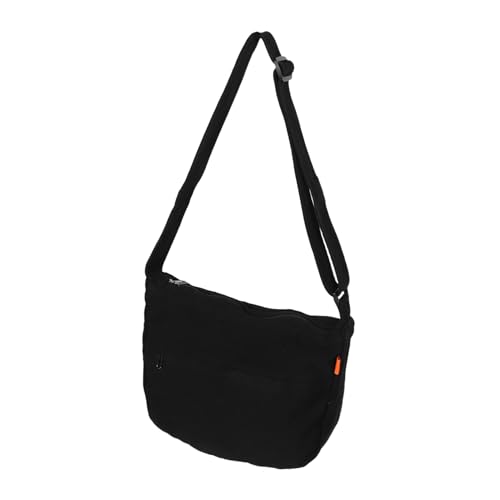 DEARMAMY Große Canvas Crossbody Tasche Wasserabweisend Langlebig Vielseitig Tragbar Hobo Tote Bag für Damen und Herren Japanischer Stil Alltag Reisen von DEARMAMY