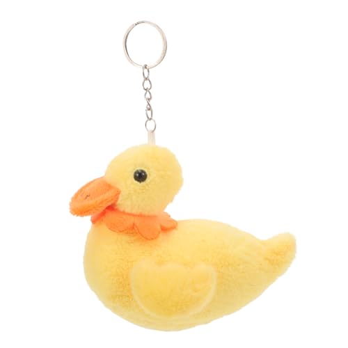 DEARMAMY Großer Gelber Enten-schlüsselanhänger Rucksack-anhänger Geldbeutel-anhänger Schlüsselanhänger Rucksackanhänger Enten-schlüsselanhänger in Loser Schüttung Plüsch Yellow von DEARMAMY