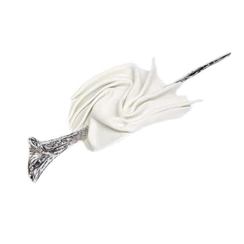 DEARMAMY Haarknotenstab Aus Leder Und Legierung Haarstab Pin Für Pferdeschwanz Elegant Haarschmuck Für Damen Mädchen Chignon Pin Haarnadel Für Verschiedene Frisuren von DEARMAMY