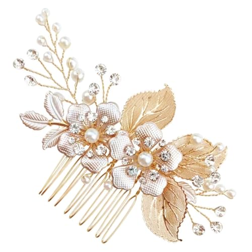 DEARMAMY Haarkamm Für Damen-accessoires Dekorative Haarkämme Für Hochzeit Ästhetische Haaraccessoires Für Brautschmuck Haarschmuck Für Braut Haarkamm Für Formelle Anlässe von DEARMAMY