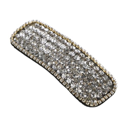 DEARMAMY Haarspange Mit Strasssteinen Funkelndes Damen-haaraccessoire Dekorative Haarnadel Glitzernde Spange Für Langlebiges Material Für Verschiedene Anlässe von DEARMAMY
