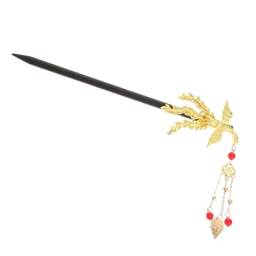 DEARMAMY Haarnadeln aus Holz für Damen Vintage Haarschmuck mit Quaste für Hanfu Stil für Hochsteckfrisuren Passend für Mittellanges Langes Haar von DEARMAMY