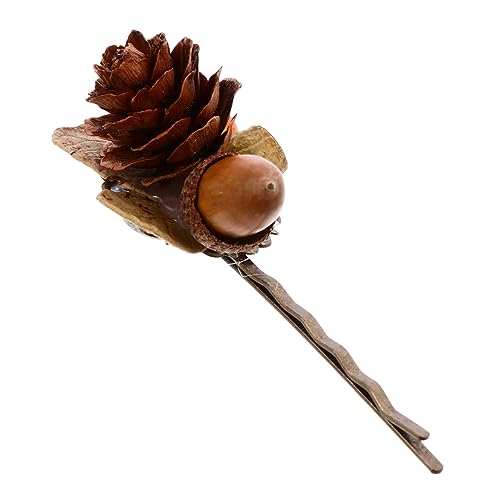 DEARMAMY Haarspange Im Vintage-stil Stilvolle Haarnadel Handgemacht Für Mädchen Retro-haarspange Handgemachte Simulations-haarspange von DEARMAMY