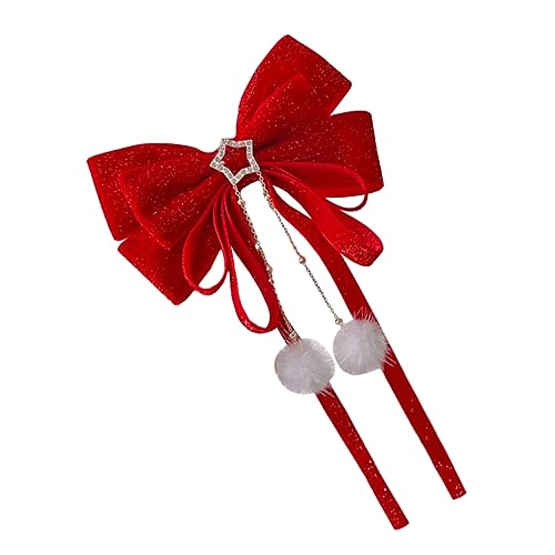 DEARMAMY Haarspange Mit Schleife Und Bowknot Für Mädchen Junge Mädchen Haarnadel Clip Schmuck Leicht Anzuwendende Haaraccessoires Für Alltag Und Kostüme von DEARMAMY