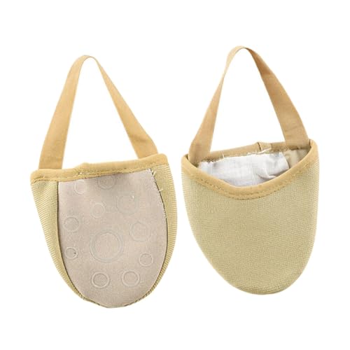 DEARMAMY Halbsohlen Tanzschuh Polster rutschfest Atmungsaktiv Elastisch für Damen und Herren Stoßdämpfendes Leichtes Vorderfußkissen Geeignet für Sandalen und High Heels Unsichtbar und von DEARMAMY