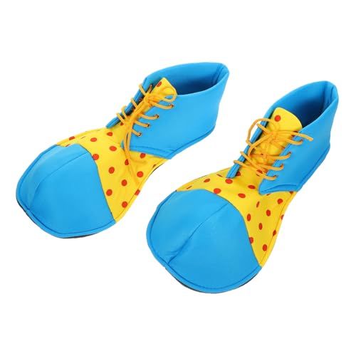 DEARMAMY Halloween Clown Schuhe Blau Große Cosplay Kostüm Schuhe Für Party Karneval Zirkus Bühnenauftritt von DEARMAMY