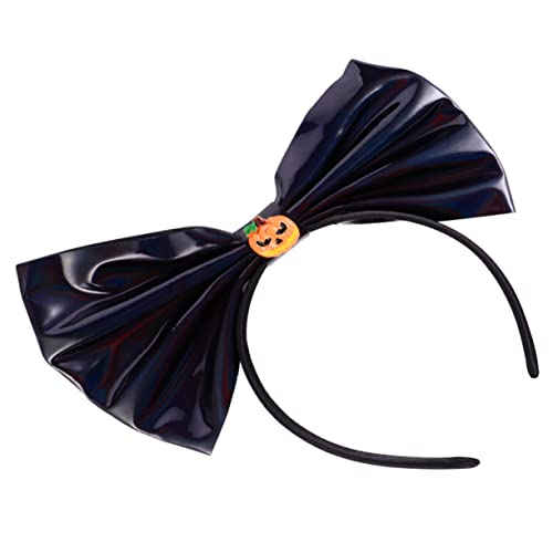 DEARMAMY Halloween Haaraccessoire für Mädchen Süßes Schleifen Stirnband mit Kürbisdesign Langlebig und Bequem zu Tragen Perfektes für von DEARMAMY