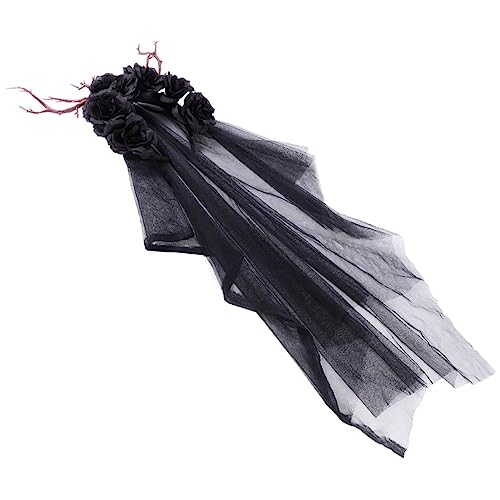 DEARMAMY Halloween Party Geweih Haarreif mit Simulierten Handgefertigtes Wald Kopfschmuck Accessoire für Karneval Kostüm und Performance Geeignet für Erwachsene und Festlichkeiten von DEARMAMY