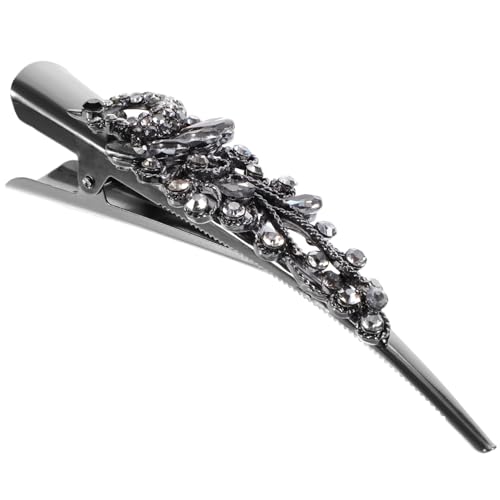 DEARMAMY Strass-haarspangen Haarspange Entenschnabel Haarspange Für Frauen Und Mädchen Rutschfest Für Dickes Und Dünnes Haar Ziehen von DEARMAMY