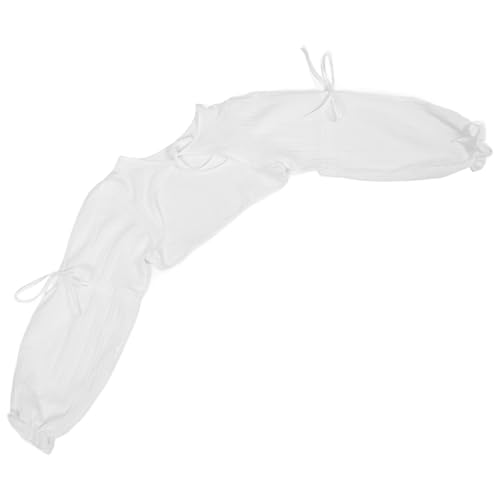 DEARMAMY Falscher Kragen Hemd Top Armärmel Weicher Chiffon Kunstkragen für Damen von DEARMAMY