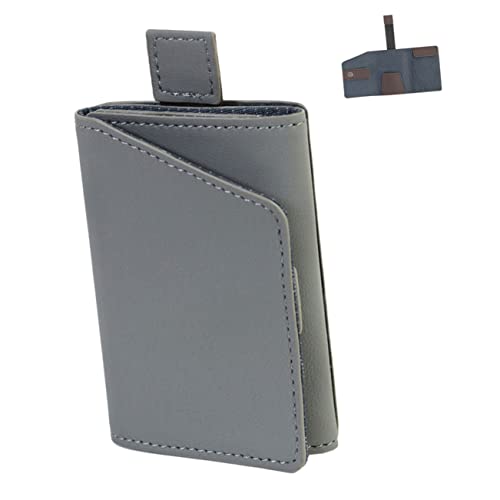 DEARMAMY Dreifach Gefaltete Geldbörse für Herren Kartenhalter Schmale Geldbörse Dreifach Gefaltete Geldbörse Aus Pu-Leder für Männer von DEARMAMY