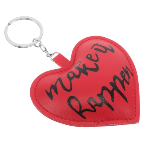 DEARMAMY Herz Schlüsselanhänger Aus Pu Süßer Herz Charm Für Handtasche Perfektes Zum Valentinstag Für Frauen Und Mädchen Langlebig Und Komfortabel Für Täglichen Gebrauch von DEARMAMY