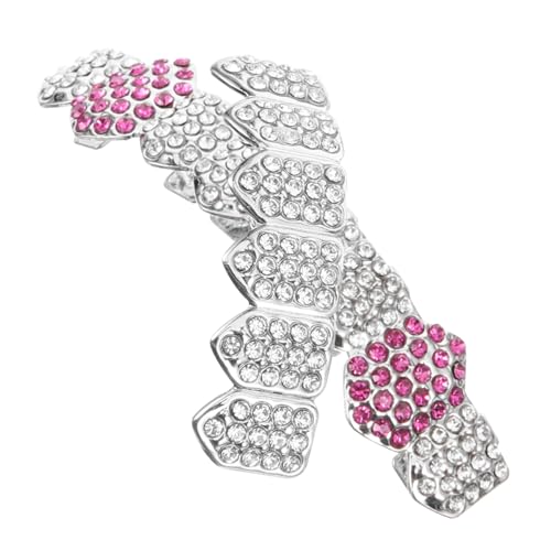 DEARMAMY Hip Hop Metall Zähne Grills Teilig Silberfarbene Cosplay Schmuck für Rapper Kostüm Robuste Verstellbare Mundschmuck für Party Konzert Halloween und Streetstyle von DEARMAMY