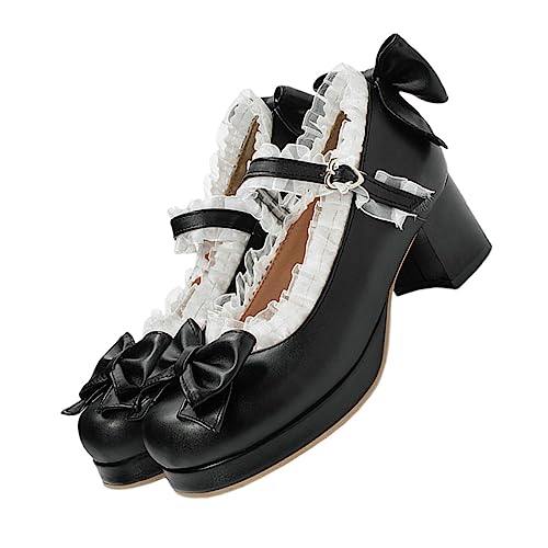 DEARMAMY Hochhackige Schuhe mit Schleife für Damen Brautschuhe für Besondere Anlässe Komfortabel und für Frühling und Hochzeit DEARMAMY Hochhackige Schuhe mit Schleife für Damen Brautschuhe für Besondere Anlässe Komfortabel und für Frühling und Hochzeit von DEARMAMY