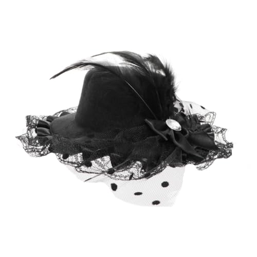 DEARMAMY Braut Haar Zubehör Hut Haar Clip Haar Barrettes Praktische Jungen Und Mädchen Haarnadel Für Veranstaltungen von DEARMAMY