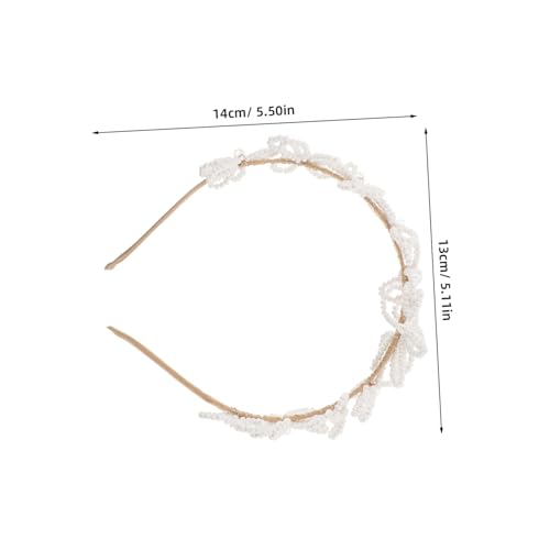 DEARMAMY Imitationsperlen Braut-haarreif mit Funkelnden Strasssteinen Blüten Elegantes Komfortables Hochzeits-haarband für Braut und Blumenmädchen Vielseitiges Brautschmuck-accessoire DEARMAMY Imitationsperlen Braut-haarreif mit Funkelnden Strasssteinen Blüten Elegantes Komfortables Hochzeits-haarband für Braut und Blumenmädchen Vielseitiges Brautschmuck-accessoire von DEARMAMY