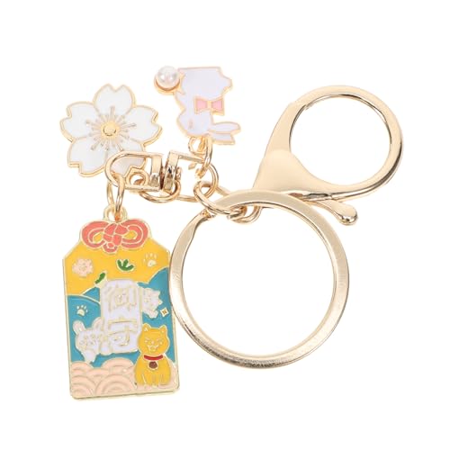 DEARMAMY Kirsche Schlüsselanhänger Im Japanischen Stil Rucksack Schlüsselanhänger Für Mädchen Geldbörse Charms Schlüsselanhänger von DEARMAMY