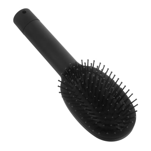 DEARMAMY Kasten Aufbewahrungsbox Rollenkamm Entwirren Haarbürstenhalter-organizer Versteckte Stash -gegenstände Kämme Lagerung Schlüssel Styling Objekte Versteckte Haarbürste Black Plastik von DEARMAMY