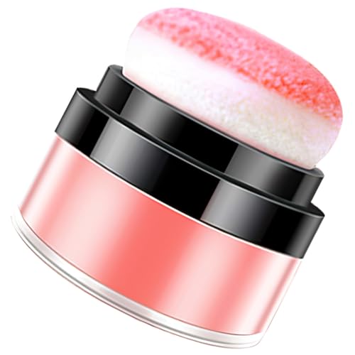 DEARMAMY Kissen Für Lose Puder Erröten Für Wangen Leichtes Und Langanhaltendes Make Up Einen Natürlichen Look Für Schwarze Korallenrot von DEARMAMY