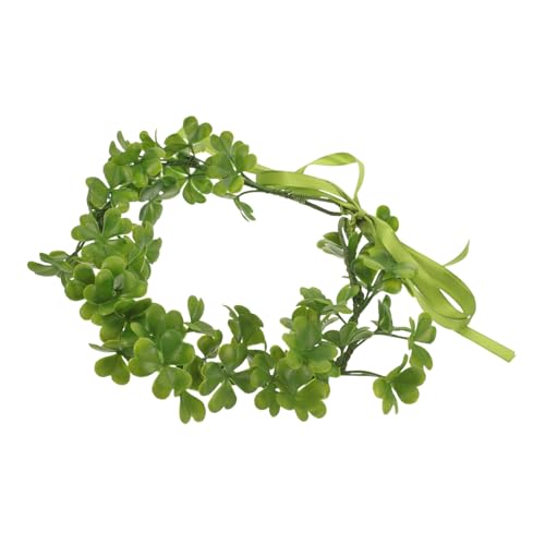 DEARMAMY Klee Kranz Kleeblattblumen Grüne Kronen St Patrick Kostüm Kleeblattkrone Fee Kopfschmuck St Patricks Day Zubehör Kleeblatt-kopfbedeckung Partyzubehör Für Frauen Feenkrone Harz DEARMAMY Klee Kranz Kleeblattblumen Grüne Kronen St Patrick Kostüm Kleeblattkrone Fee Kopfschmuck St Patricks Day Zubehör Kleeblatt-kopfbedeckung Partyzubehör Für Frauen Feenkrone Harz von DEARMAMY