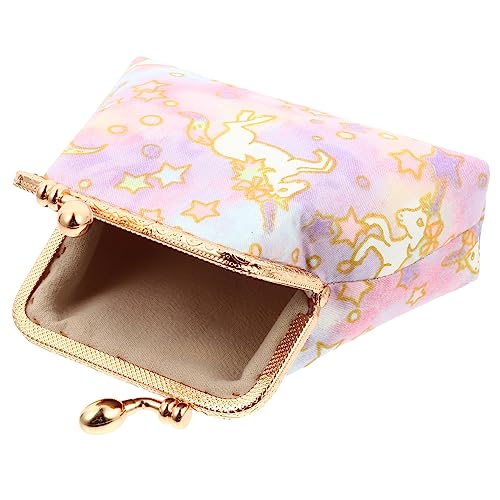 DEARMAMY Süße Make-up-Tasche Für Frauen Glitzer-Design Geldbörse Für Mädchen Kleingeldbörse von DEARMAMY