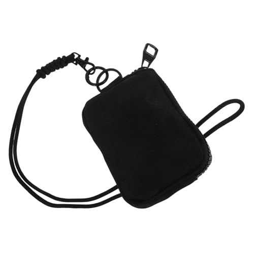 DEARMAMY Kleine Tragbare Outdoor Tasche Wasserdichtes Langlebiges Material Multifunktionale Hängetasche für Reisen Sport Schlüssel Kopfhörer Karten Münzen Leichter Organizer für Alltag von DEARMAMY