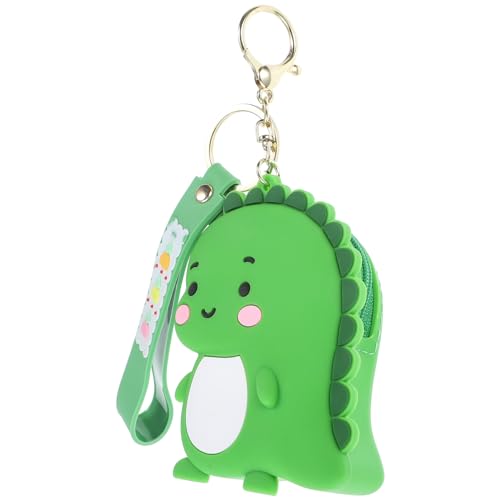DEARMAMY Süßer Dinosaurier Schlüsselanhänger Kreative Geldbörse Und Taschenanhänger Für Partys Und Arbeitsplatz Leicht Und Tragbar von DEARMAMY