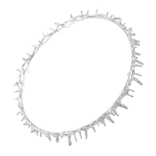 DEARMAMY Einzigartiger Stil Krone Mädchen Silber Metall Party Abschlussball Renaissance Messe Geburtstag Göttin Heimkehr König von DEARMAMY