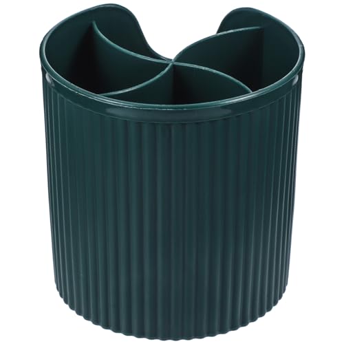 DEARMAMY Kosmetik Organizer Transparenter Makeup Pinsel Halter mit Fächern Multifunktionale Aufbewahrungsbox für Lippenstifte und Hautpflegeprodukte Stilvoller und Robuster Organizer für von DEARMAMY