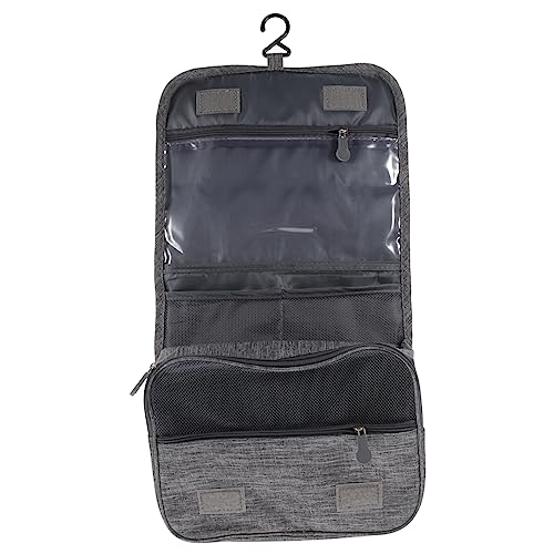 DEARMAMY Kosmetiktasche Große Kapazität Faltbare Toilettentasche mit Nass Trennung für Damen und Herren für Reisen Camping und Tägliche Nutzung Oxford Leicht und Strapazierfähig von DEARMAMY