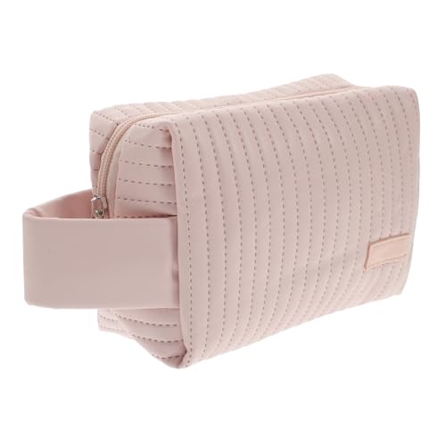DEARMAMY Kosmetiktasche aus PU Leder Große Kapazität Wasserdichter Schminkbeutel für Reisen Tragbarer Make Up Organizer Rosa für Toilettenartikel und Persönliche Gegenstände DEARMAMY Kosmetiktasche aus PU Leder Große Kapazität Wasserdichter Schminkbeutel für Reisen Tragbarer Make Up Organizer Rosa für Toilettenartikel und Persönliche Gegenstände von DEARMAMY