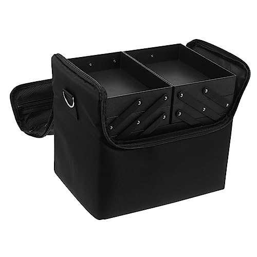 DEARMAMY Kosmetiktasche mit Fächern und Schultergurt Wasserdichtes Oxford Material Großer Make Up Organizer für Damen für Geschäftsreisen und Fotografie DEARMAMY Kosmetiktasche mit Fächern und Schultergurt Wasserdichtes Oxford Material Großer Make Up Organizer für Damen für Geschäftsreisen und Fotografie von DEARMAMY