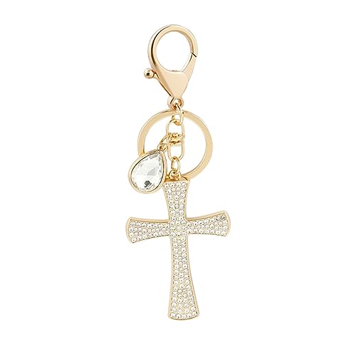 DEARMAMY Kreuz Schlüsselanhänger Taschenanhänger Schlüsselband Geldbörse Schlüsselanhänger Schlüsselanhänger-zubehör Passende Armbänder Brieftasche Kette Charme Legierung Strass DEARMAMY Kreuz Schlüsselanhänger Taschenanhänger Schlüsselband Geldbörse Schlüsselanhänger Schlüsselanhänger-zubehör Passende Armbänder Brieftasche Kette Charme Legierung Strass von DEARMAMY