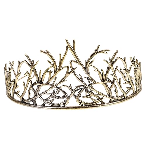 DEARMAMY Zweig Geburtstagskrone Tiara Frauen Hochzeit Geburtstag Stirnband Haar Zubehör von DEARMAMY