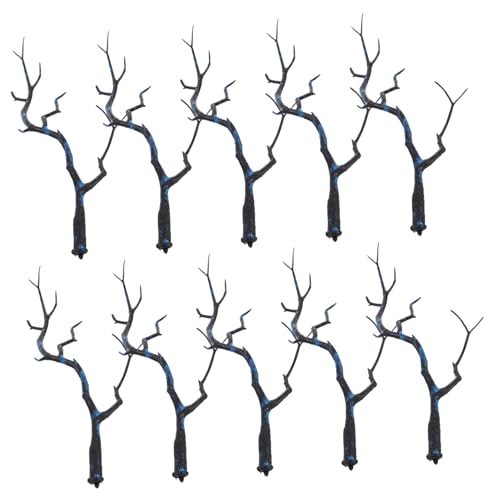 DEARMAMY 10stücke Künstliche Äste Mit Geweih-design Für Halloween Und Weihnachten Realistische Deko-zweige Für Bastelarbeiten Und Raumgestaltung von DEARMAMY