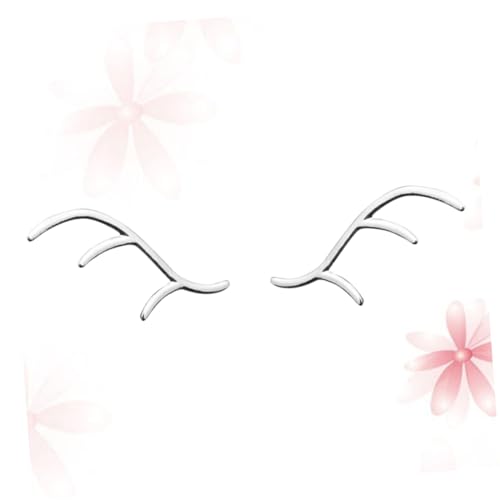 DEARMAMY Legierungsohrringe Mini klein Gold Schöne Ohrringe Schicke Ohrringe für Frauen von DEARMAMY