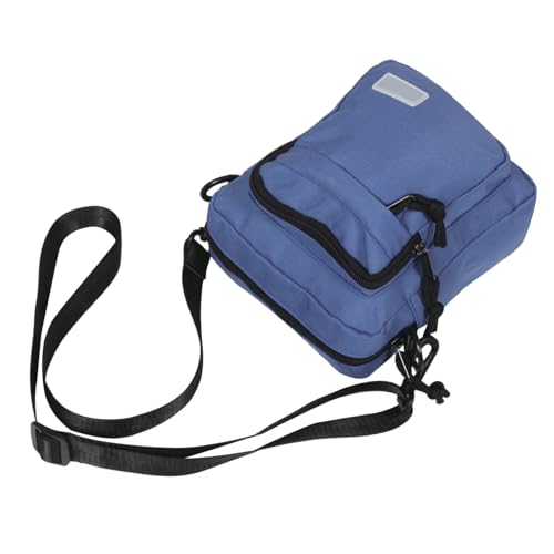 DEARMAMY Leichte Herren Crossbody Tasche mit Verstellbarem Schultergurt Wetterbeständige Freizeit umhängetasche mit Mehreren Fächern Modische Kleine Sling Bag für Arbeit Reisen und Outdoor von DEARMAMY