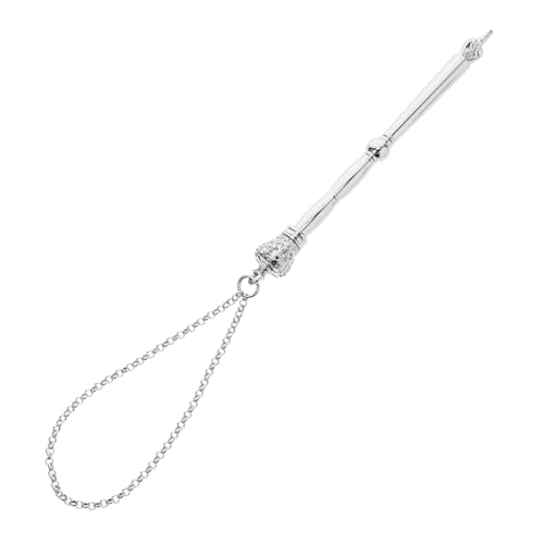 DEARMAMY Lesezeiger-Tool Schlüssel Finger Vintage-Zeiger Lesezeiger Mit Kette Werkzeug Zum Bibellesen Schriftstellenhinweis Buchseite Zeiger Bibellesehinweis Zeigerwerkzeug Zinklegierung von DEARMAMY