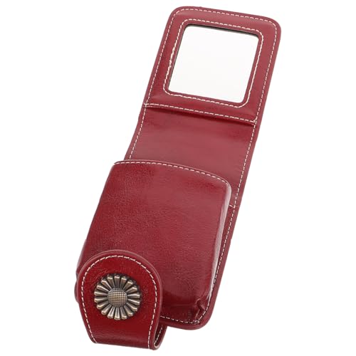 DEARMAMY Lippenstift Set Lipstick Set Lippenstift-Kit lipenschtift Set Kosmetik Lippenstifthalter für die Handtasche LED Geldbörse Essentials Lippenstifttasche für die Handtasche Polyester von DEARMAMY