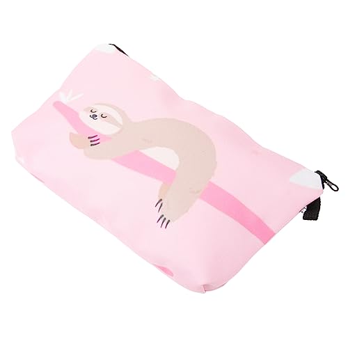 DEARMAMY Make Up Tasche Mit Digitalem Faultier Print Make Up Organizer Tragbare Aufbewahrungstasche Kosmetiktasche Für Damen Dekorative Kosmetiktasche Kulturbeutel Kosmetiktasche Für von DEARMAMY