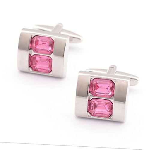 DEARMAMY Manschettenknöpfe Herren Kupfer Legierung Veredelt Modisch Stilvolles Hemd Accessoire Für Hochzeit Geburtstag Jubiläum von DEARMAMY