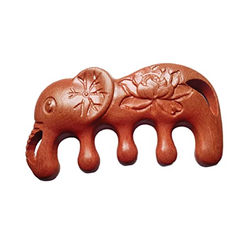 DEARMAMY Massagekamm Aus Sandelholz Mit Glatter Oberfläche Für Und Entspannung Entwirrungskamm Für Frauen Handpoliert Für Komfort Und Langlebigkeit Haarmassagekamm Friseurwerkzeug von DEARMAMY