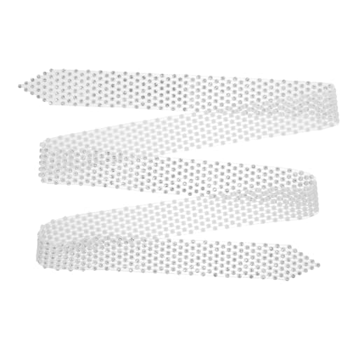DEARMAMY Krawatte Damen Strass Krawatte Für Frauen Disco Party Accessoire Pailletten Gürtel von DEARMAMY